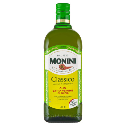 Monini Classico Oliwa z oliwek najwyższej jakości z pierwszego tłoczenia 750 ml