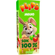 Flips Sok 100 % jabłko 200 ml