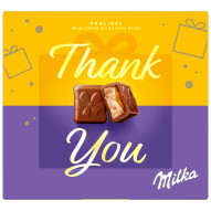 Milka Thank You czekoladki z nadzieniem mlecznym - 114 g