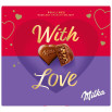 Milka With Love czekoladki z nadzieniem orzechowym - 105 g
