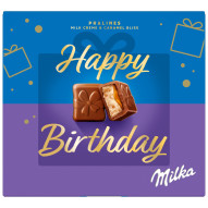 Milka Happy Birthday czekoladki z nadzieniem mlecznym - 114 g
