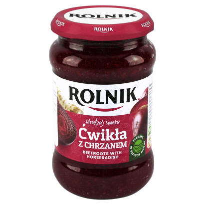 Rolnik Urodzaj smaku Ćwikła z chrzanem 350 g