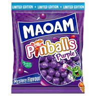 Maoam Pinballs Purple Gumy rozpuszczalne o smaku owocowym 140 g