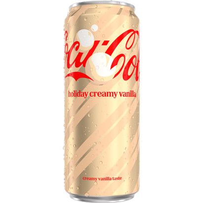 Coca-Cola Holiday Creamy Vanilla Napój gazowany 330 ml