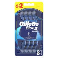 Gillette Blue3 Plus Comfort, maszynki jednorazowe dla mężczyzn, 8 sztuk