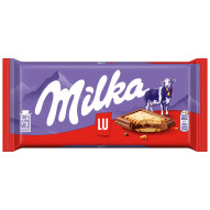 Milka Czekolada mleczna z ciasteczkami LU 87 g