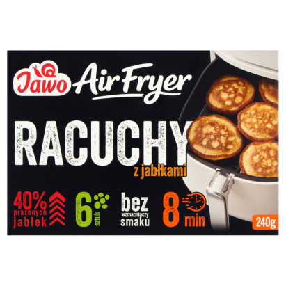 Jawo Air Fryer Racuchy z jabłkami 240 g (6 sztuk)
