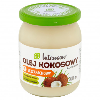 Intenson Olej kokosowy rafinowany bezzapachowy 500 ml