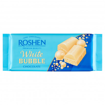 Roshen Czekolada z bąbelkami biała 80 g