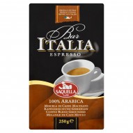 Bar Italia Espresso 100% Arabica Mieszanka naturalnej kawy mielonej 250 g