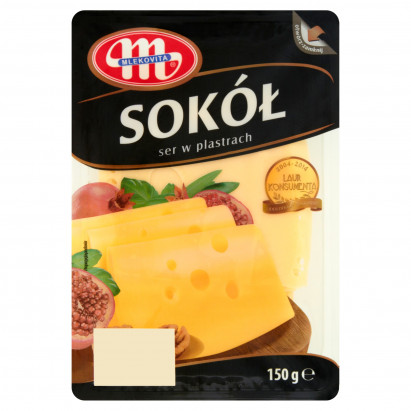 Mlekovita Sokół Ser w plastrach 150 g