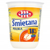 Mlekovita Śmietana Polska gęsta 18% 400 g