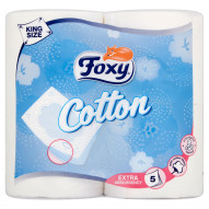 Foxy Cotton Papier toaletowy 4 rolki