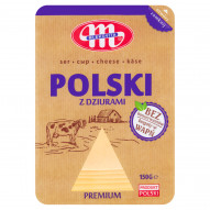 Mlekovita Ser Polski z dziurami premium 150 g