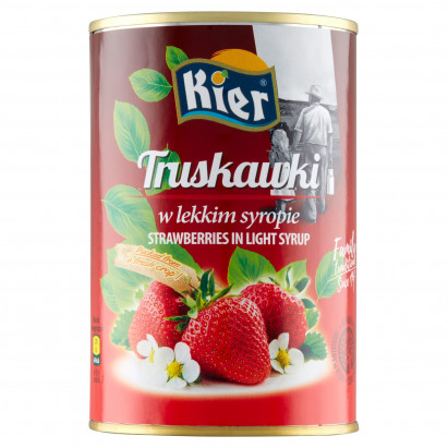 Kier Truskawki w lekkim syropie 425 g