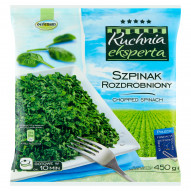 Oerlemans Kuchnia eksperta Szpinak rozdrobniony 450 g