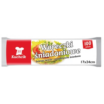 Aku Woreczki śniadaniowe Kuchcik 100 szt.