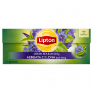 Lipton Earl Grey Herbata zielona 40 g (25 torebek)