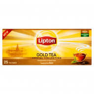 Lipton Gold Herbata czarna 37,5 g (25 torebek)