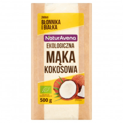 NaturAvena Ekologiczna mąka kokosowa 500 g