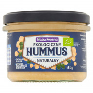 NaturAvena Ekologiczny hummus naturalny 185 g
