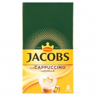 Jacobs Cappuccino Vanilla Rozpuszczalny napój kawowy 120 g (8 x 15 g)