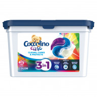Coccolino Care Kapsułki 3w1 do prania kolorowych tkanin 486 g (18 prań)