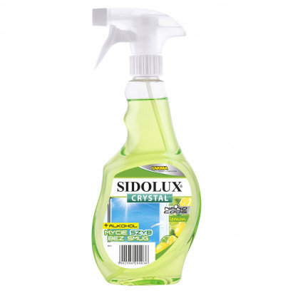 Sidolux Crystal Lemon Płyn do mycia szyb 500 ml