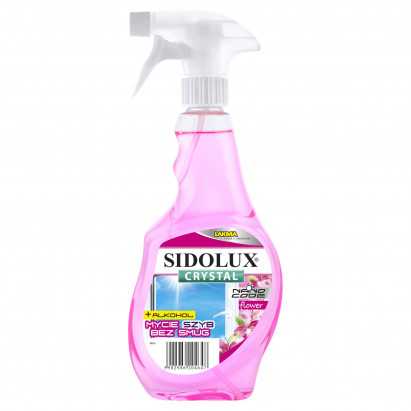 Sidolux Crystal Flower Płyn do mycia szyb 500 ml