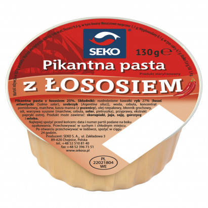 Seko Pikantna pasta z łososiem 130 g