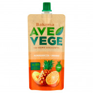 Bakoma Ave Vege Roślinny produkt kokosowy pomarańcza ananas 110 g