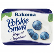 Bakoma Polskie Smaki Jogurt z jagodami 120 g