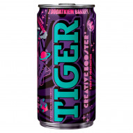 Tiger Creative Booster Gazowany owocowy napój energetyzujący o smaku poziomki 150 ml