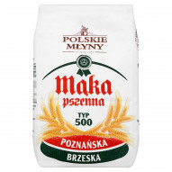 Polskie Młyny Mąka pszenna poznańska brzeska typ 500 1 kg