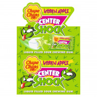 Chupa Chups Center Shock Hidden Apple Guma do żucia o smaku jabłkowym 100 x 4 g