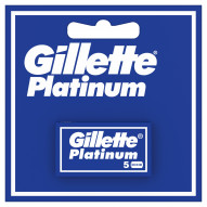 Gillette Double Edge Platinum Ostrza do maszynki dla mężczyzn x5