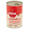 Vera Pomidory całe bez skórki 400 g