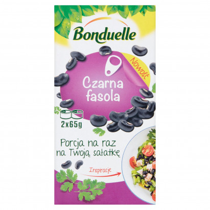 Bonduelle Czarna fasola 200 g (2 x 100 g)