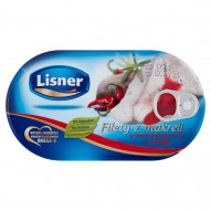 Lisner Filety z makreli w kremie pomidorowym z chilli 175 g