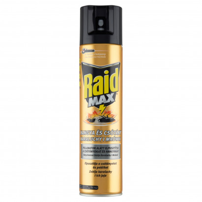 Raid Max Aerozol przeciw karaluchom i mrówkom 400 ml