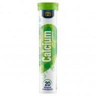 Krüger Suplement diety Calcium smak cytrynowy 84 g (20 sztuk)