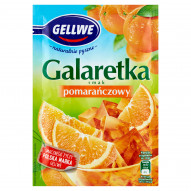 Gellwe Galaretka smak pomarańczowy 72 g