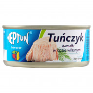 Neptun Tuńczyk kawałki w sosie własnym 170 g