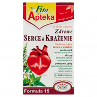 Fito Apteka Suplement diety herbatka ziołowa zdrowe serce & krążenie 40 g (20 x 2 g)