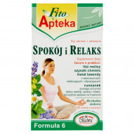 Fito Apteka Suplement diety herbatka ziołowa spokój i relaks 40 g (20 x 2 g)