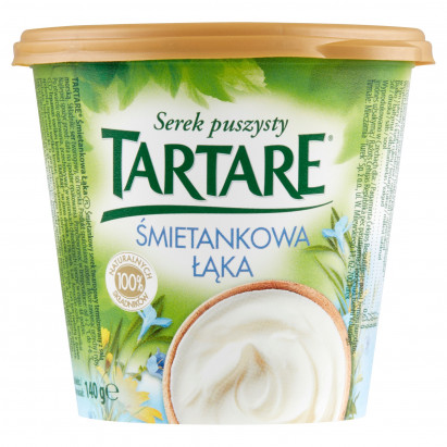 Tartare Serek puszysty śmietankowa łąka 140 g