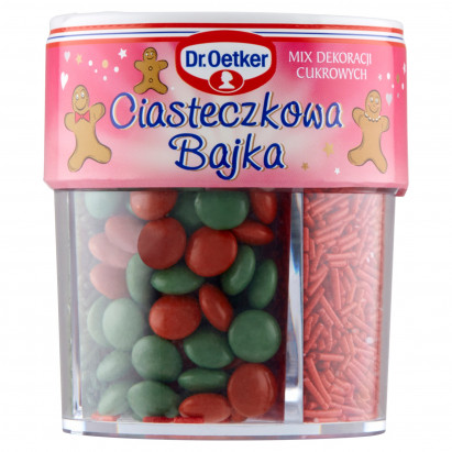 Dr. Oetker Mix dekoracji cukrowych ciasteczkowa bajka 76 g