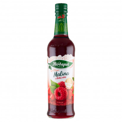 Herbapol Suplement diety syrop o smaku malinowo-różanym 420 ml