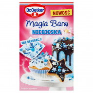 Dr. Oetker Mix dekoracji magia barw niebieska 70 g