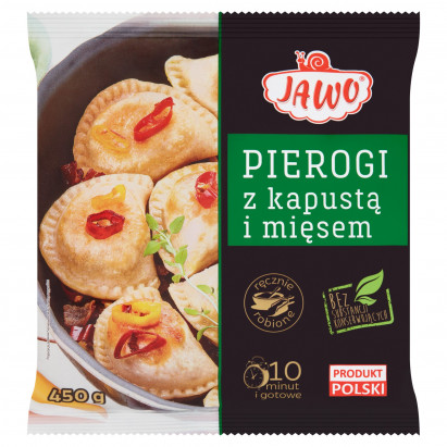 Jawo Pierogi z kapustą i mięsem 450 g